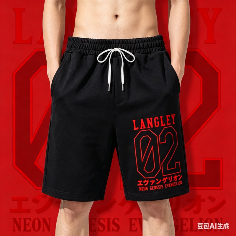 Model Kit Evangelion - 2026 Men's Shorts Anime Eva Evangelion