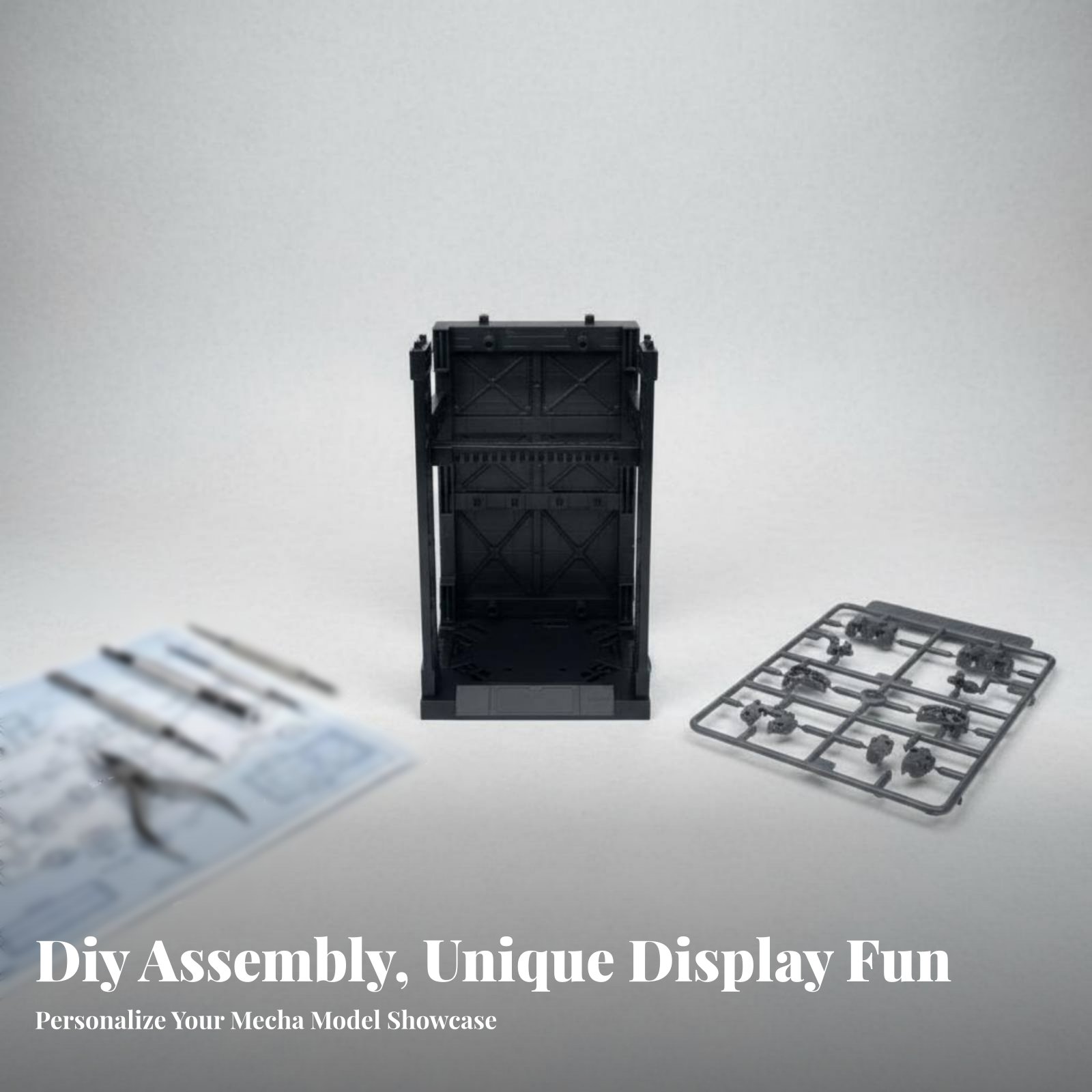 Model Figure Base - Mecha Model Display Base Expandable Robot