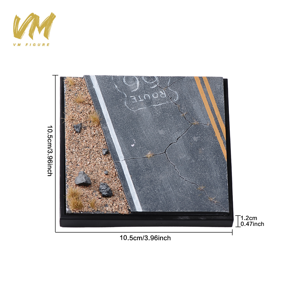 Model Figure Base - 1:64 Resin Diorama Base For Mini
