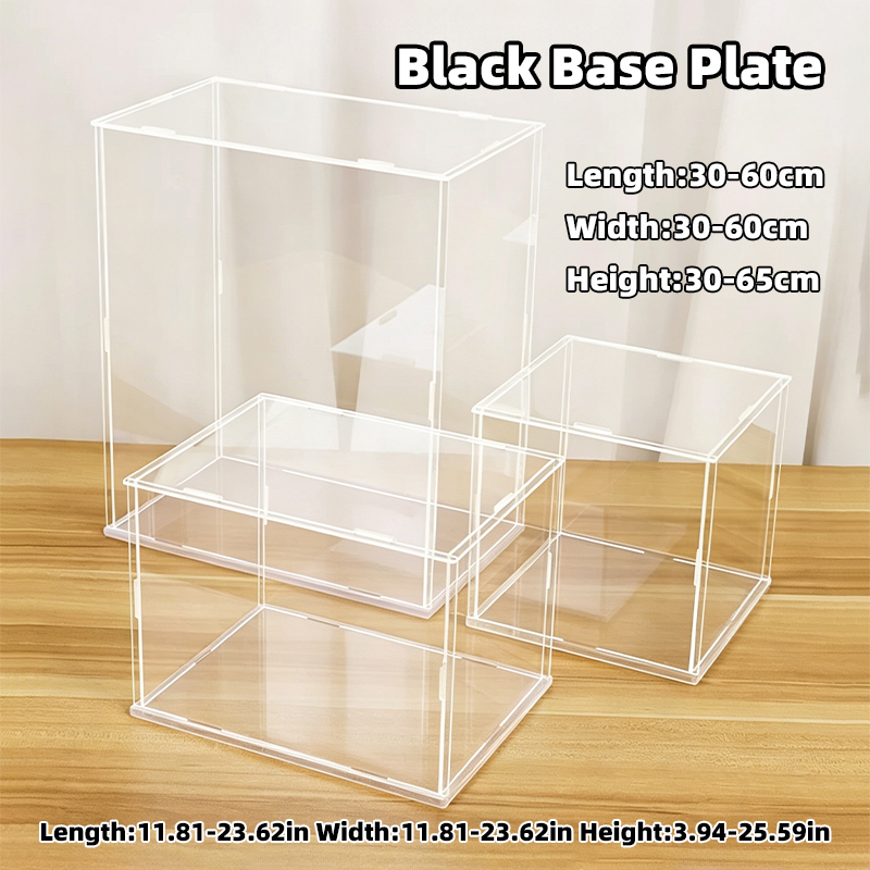Model Kit Display - Assembled Clear Acrylic Display Case Box