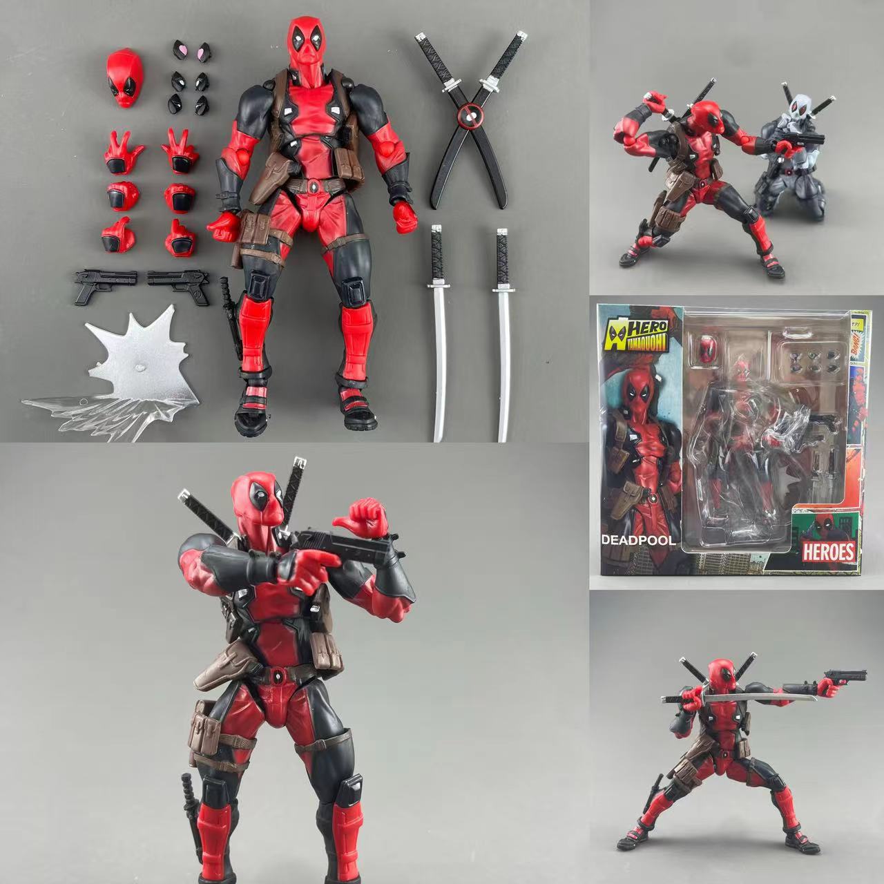 Model Kit Deadpool - Anime figurine toy model Yamaguchi style