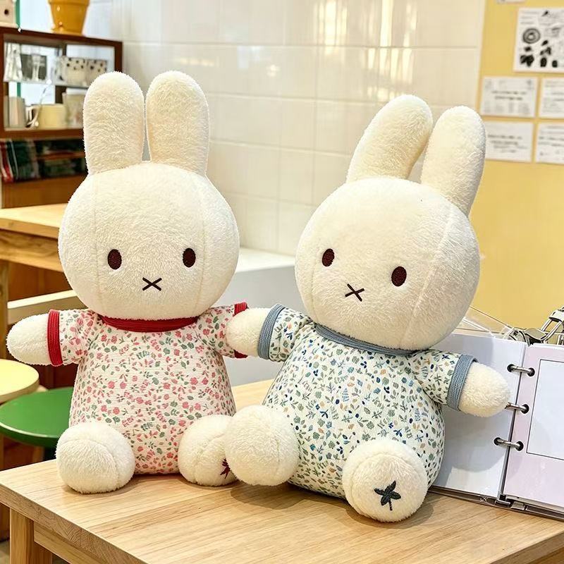 Model Kit Anime - 30cm Cute Miffy Rabbit Floral Plush