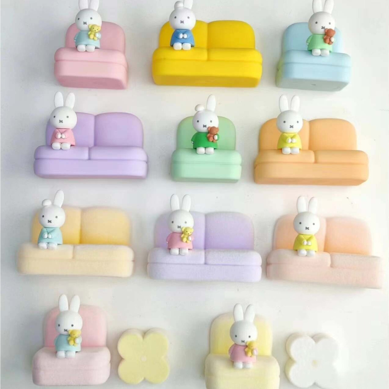 Cartoon Miffy Blind Box Toys S - Model Kit Mobil recension och pris