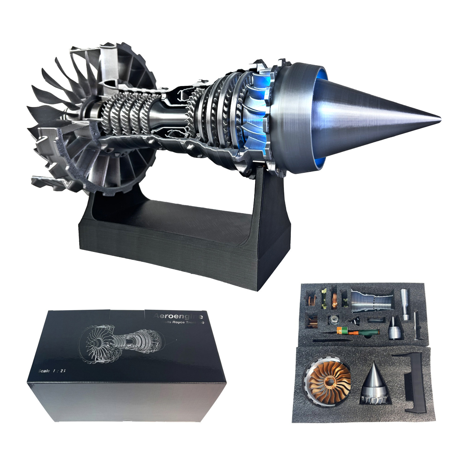 DIY Turbofan Jet Engine Model  - Model Kit Jet Engine recension och pris
