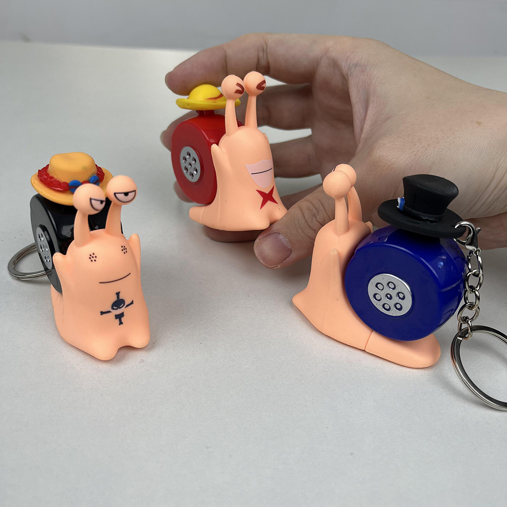 Anime One Piece Den Den Mushi  - Model Kit Luffy recension och pris