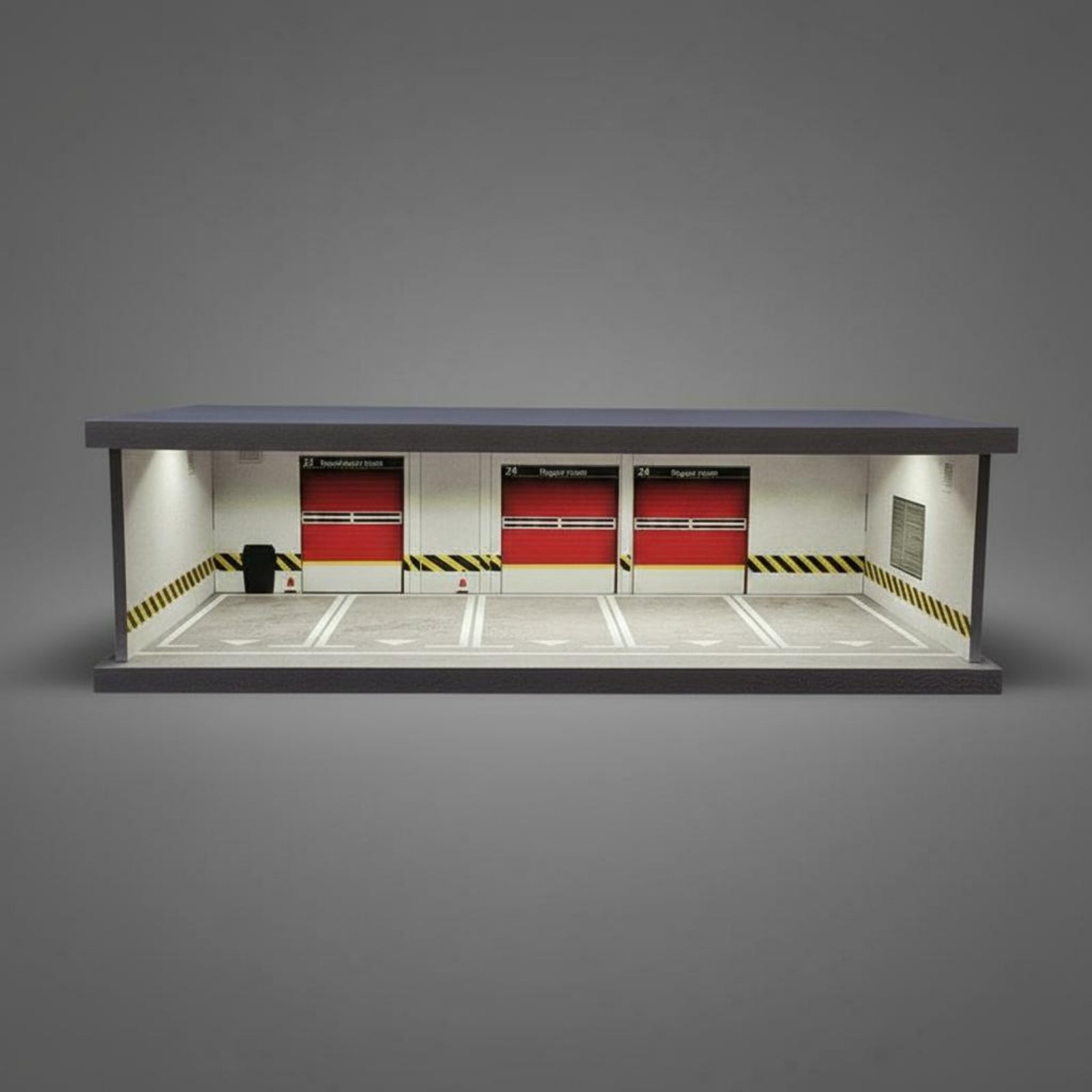Parking Lot Scene Model Box Un - Model Kit Display recension och pris