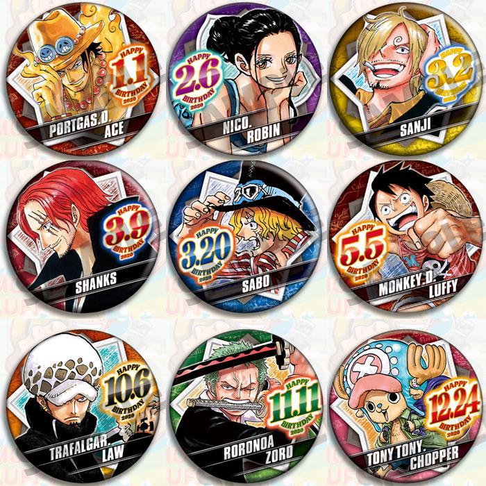One Piece Anime Badge Set Offi - Model Kit Luffy recension och pris