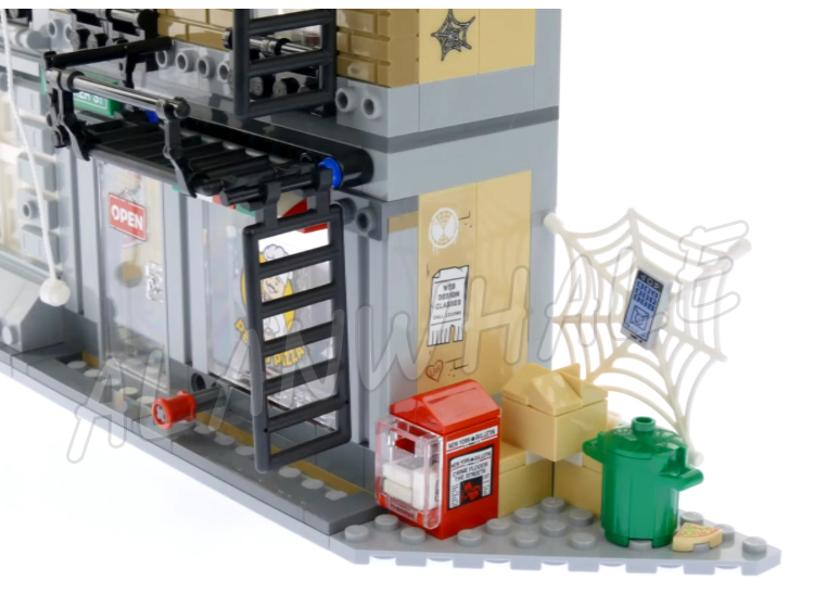 1044pcs Super Revengers 3-leve - Model Kit Levels recension och pris