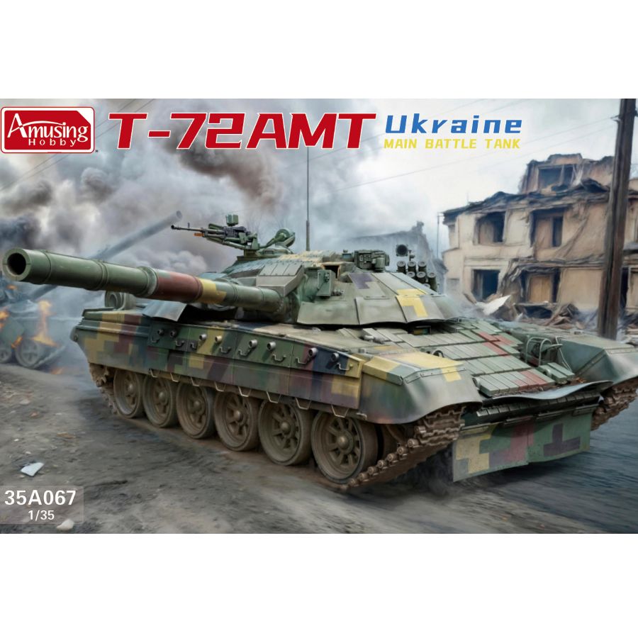35A067 Amusing 1/35 T-72AMT Uk - Model Kit Ukraine recension och pris