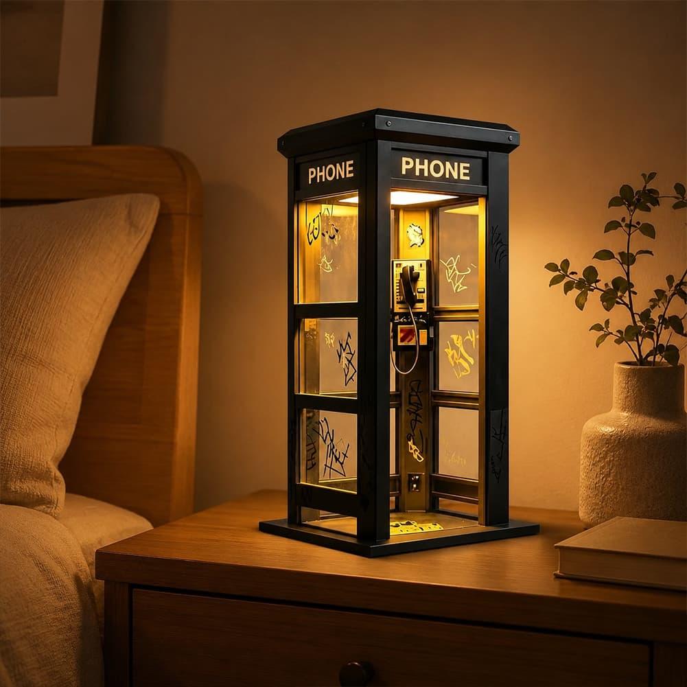 Retro Graffiti Phone Booth Tab - Model Kit Box recension och pris