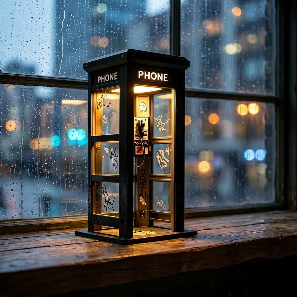 Retro Graffiti Phone Booth Tab - Model Kit Box recension och pris