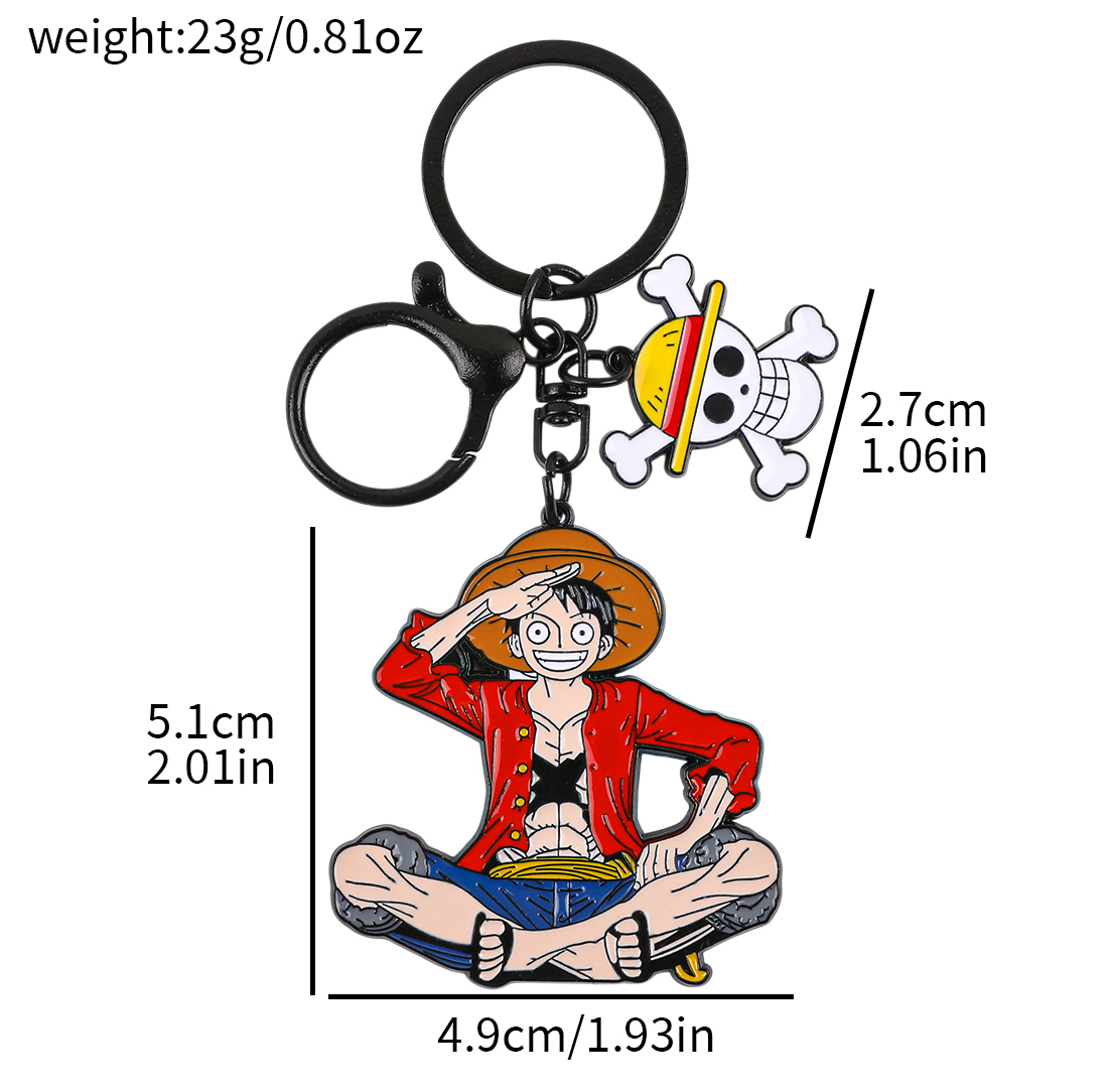 One Piece Anime Keychain Set - - Model Kit Luffy recension och pris