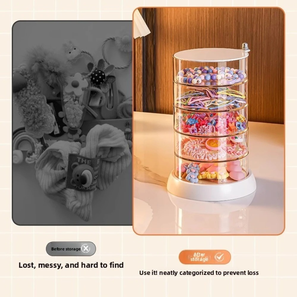 360 Rotating Clear Hair Access - Model Kit Display recension och pris