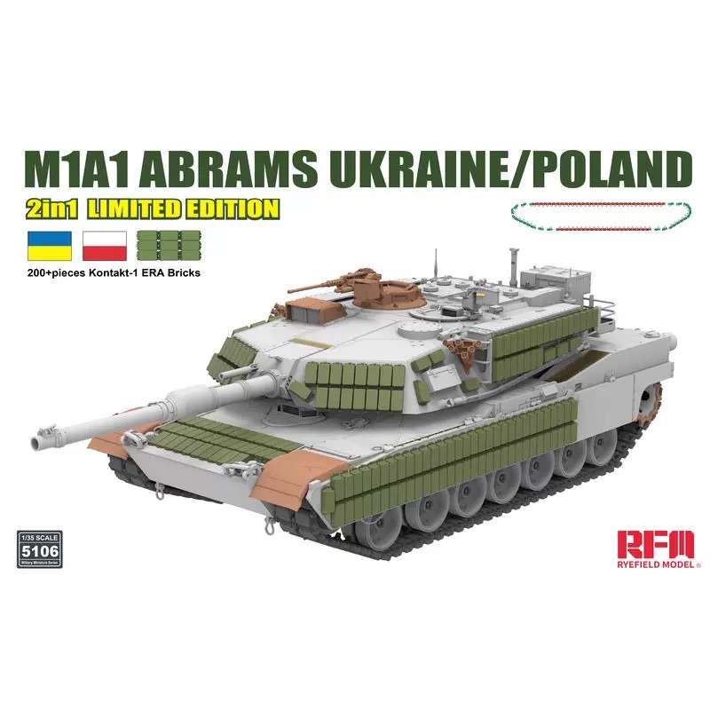 Rye Field 5106 1:35 Scale  M1A - Model Kit Ukraine recension och pris