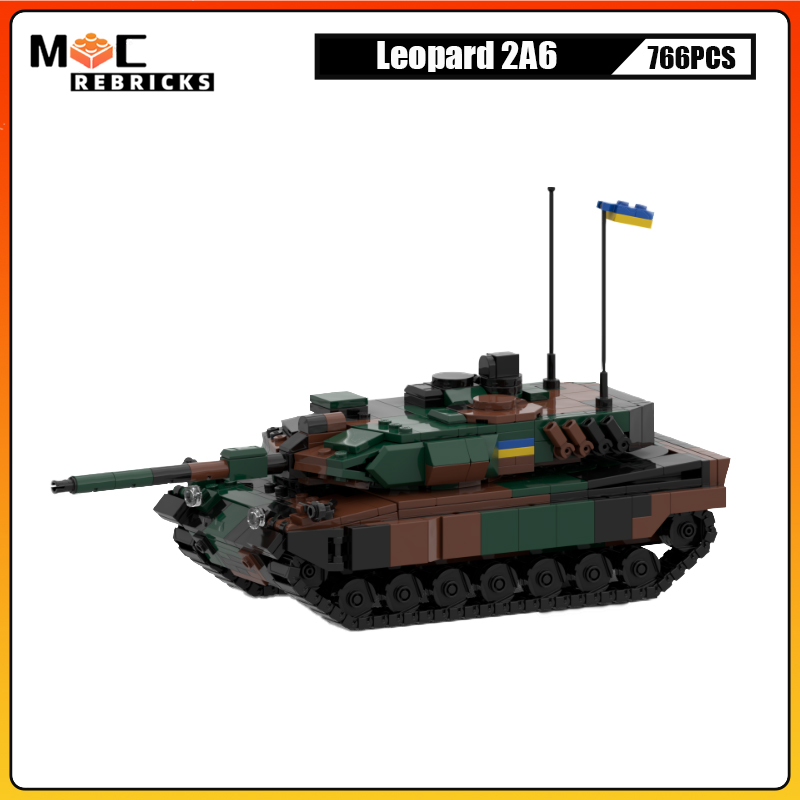 Military Model Army Leopard 2A - Model Kit Ukraine recension och pris