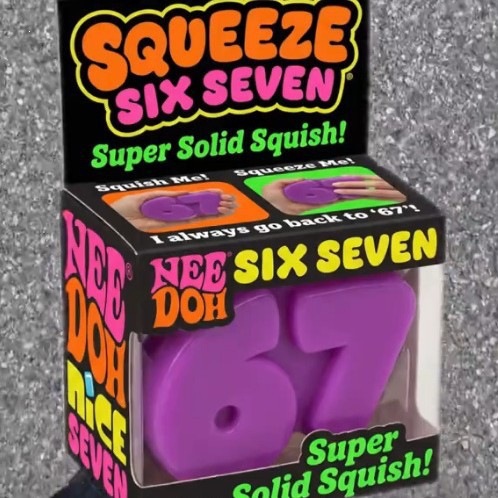 Six Seven Number TPR Squishy T - Model Kit Eva recension och pris