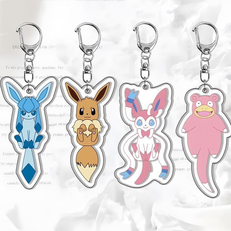 Eevee Double Sided Key Chain A - Model Kit Anime recension och pris