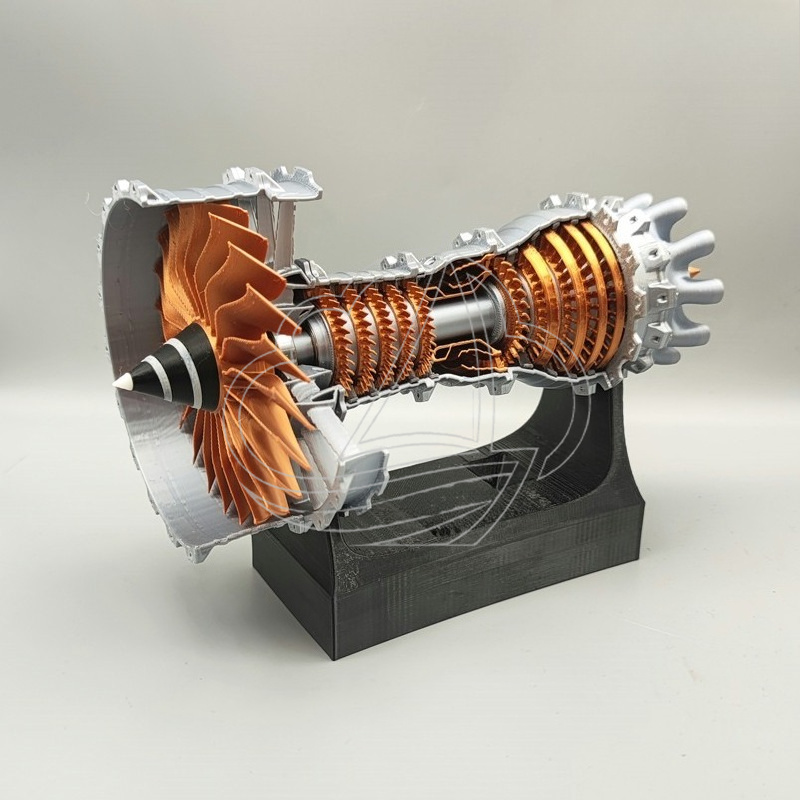 Mini Turbofan Engine Model Ope - Model Kit Jet Engine recension och pris