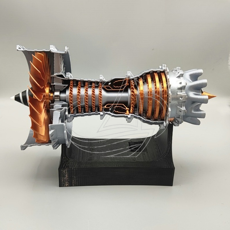 Mini Turbofan Engine Model Ope - Model Kit Jet Engine recension och pris