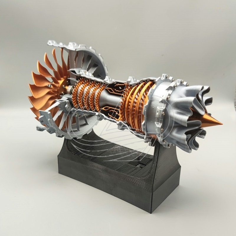 Mini Turbofan Engine Model Ope - Model Kit Jet Engine recension och pris