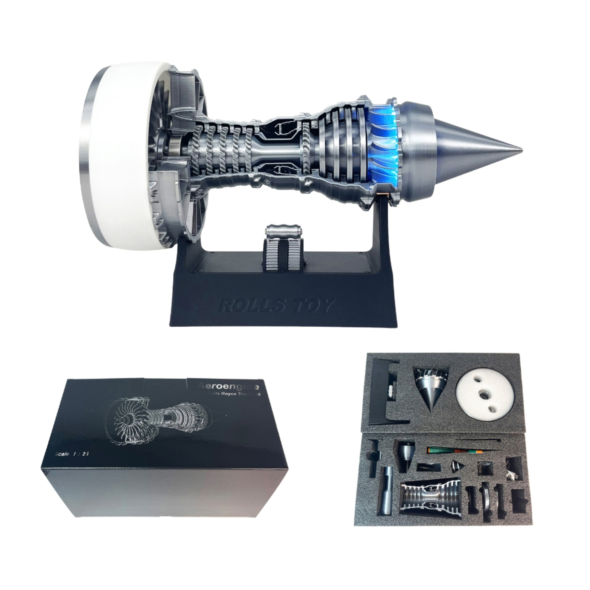 3D Printed Turbine Engine Mode - Model Kit Jet Engine recension och pris