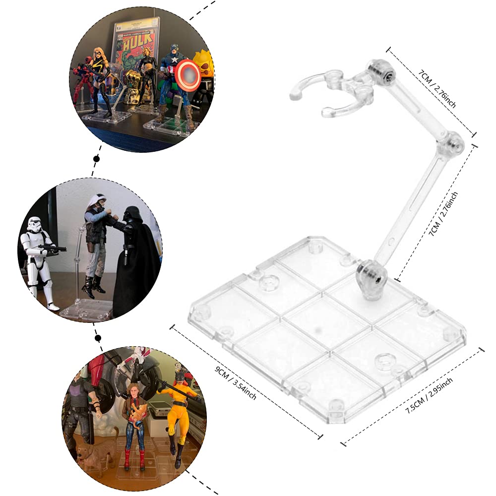 Clear Action Figure Stand,Asse - Model Kit Eva recension och pris