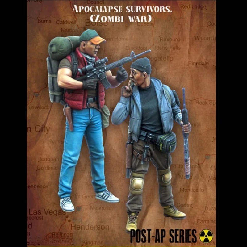 1/35 Die-Cast Resin Figure Mod - Model Kit Zombie recension och pris