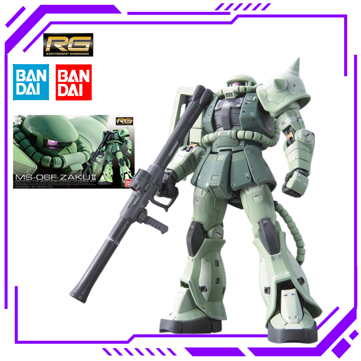 In Stock  Bandai RG 1/144 RX-7 - Bandai Model Gundam Rg recension och pris