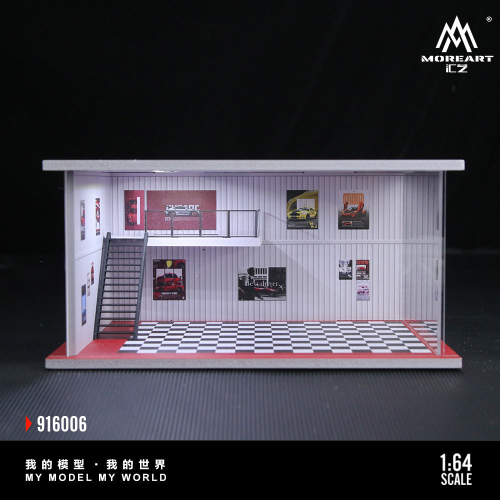 More Art 1:64 Assembled Lighti - Model Kit Display recension och pris