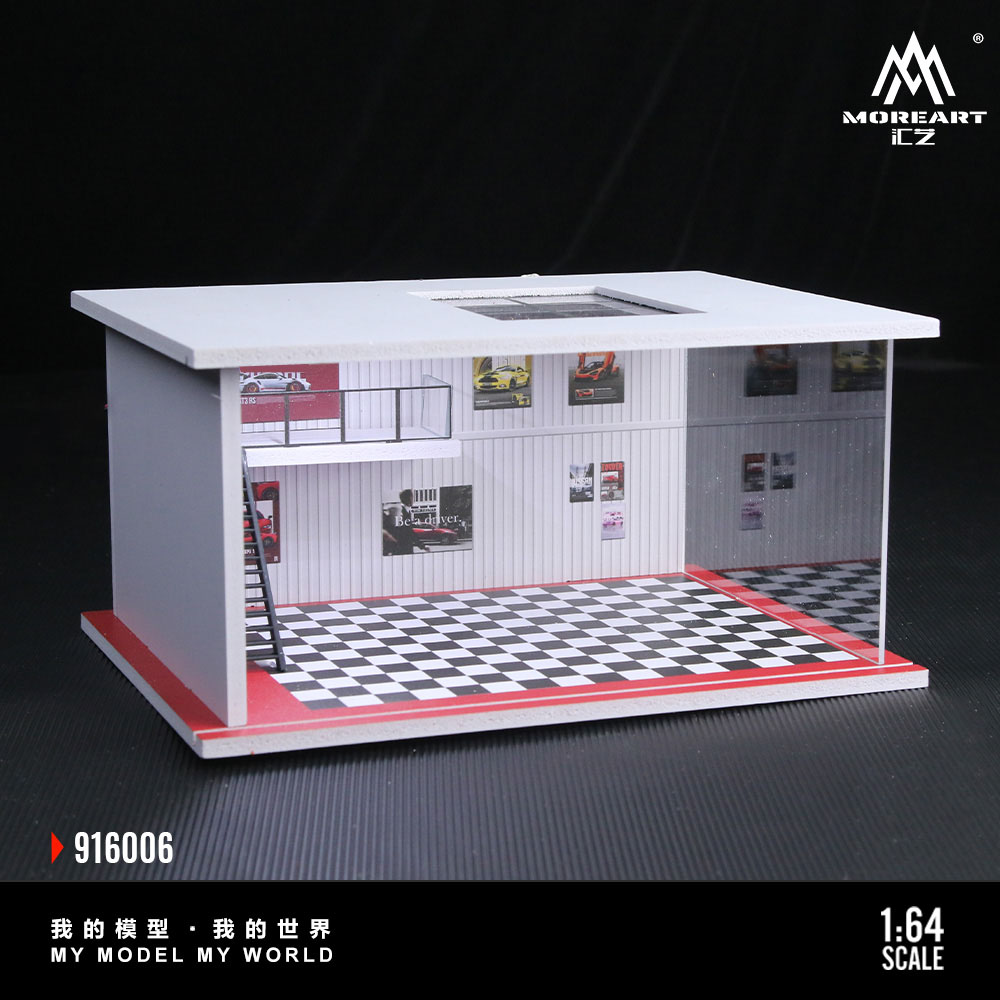 More Art 1:64 Assembled Lighti - Model Kit Display recension och pris