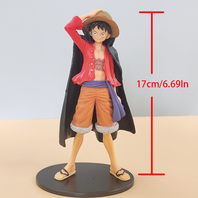 17cm cartoon surrounding One P - Model Kit Luffy recension och pris