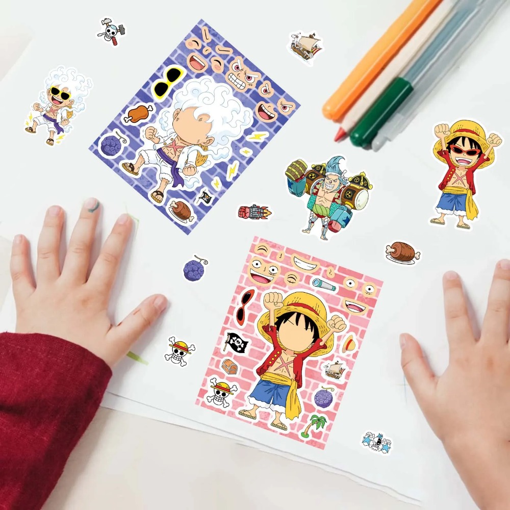 8/16/24Sheets One Piece Luffy  - Model Kit Luffy recension och pris