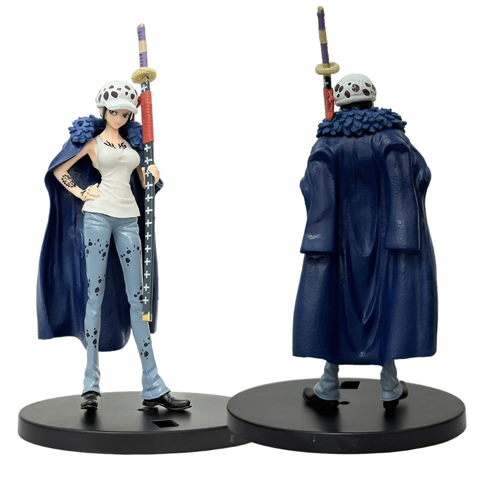 Oned Pieced Anime Trafalgar La - Model Figure Base recension och pris