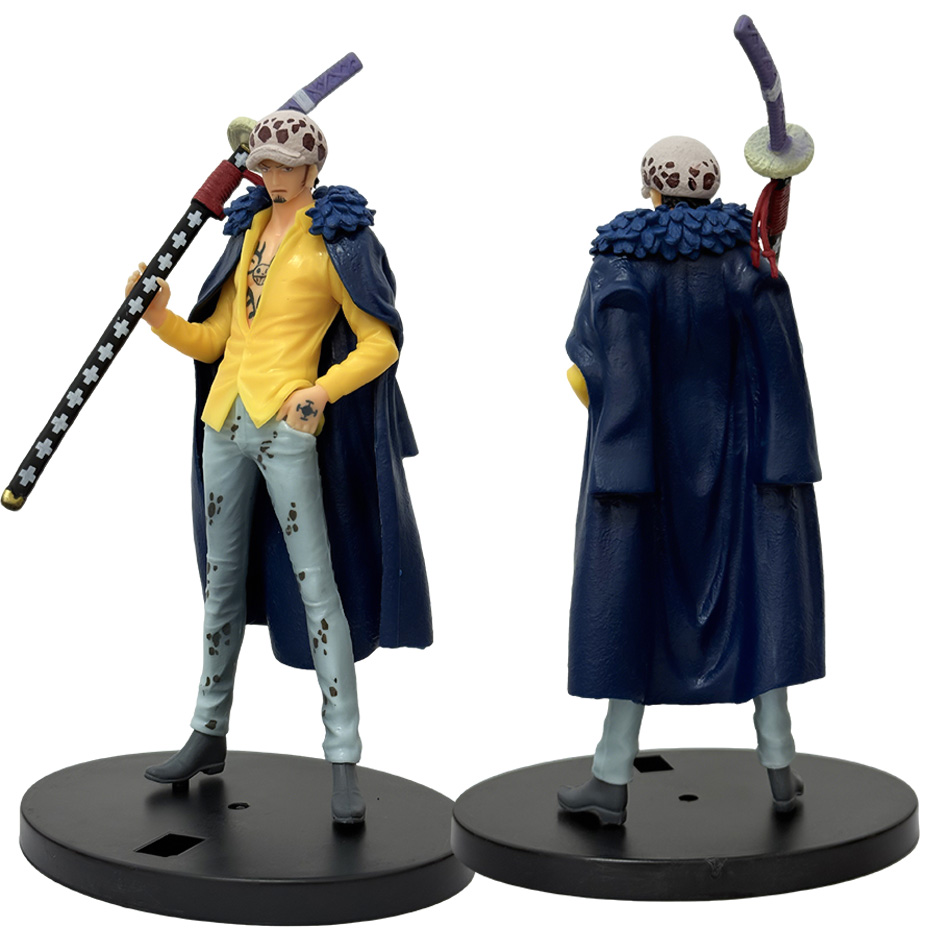 Oned Pieced Anime Trafalgar La - Model Figure Base recension och pris