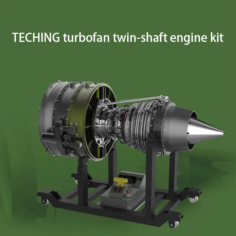 TECHING 1000+ Parts Turbofan T - Model Kit Jet Engine recension och pris