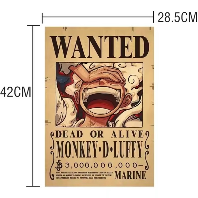 Anime One Piece Bounty Wanted  - Model Kit Vintage recension och pris