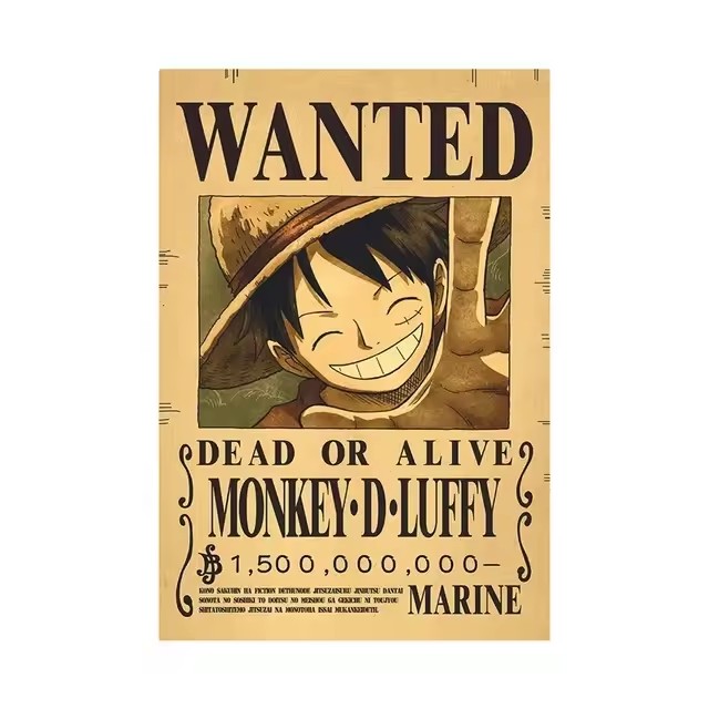 Anime One Piece Bounty Wanted  - Model Kit Vintage recension och pris