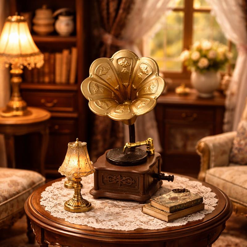 Hot-1Pcs Living Room Accessori - Model Kit Vintage recension och pris