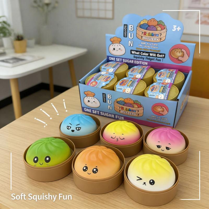 1-2Pack Colorful Squishy Blind - Model Kit Display recension och pris