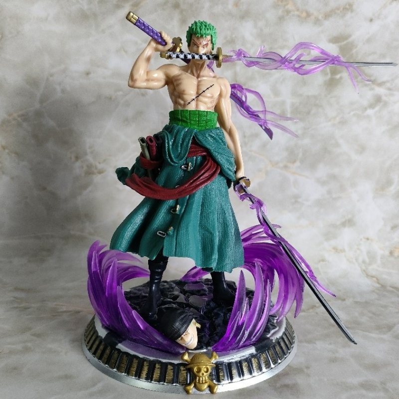 One Piece Roronoa Zoro Figure  - Model Figure Base recension och pris