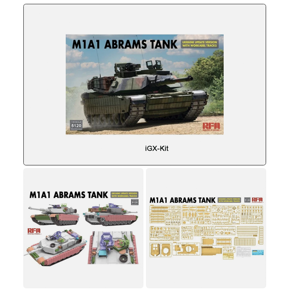 Rye Field 5120 1:35 Scale  M1A - Model Kit Ukraine recension och pris