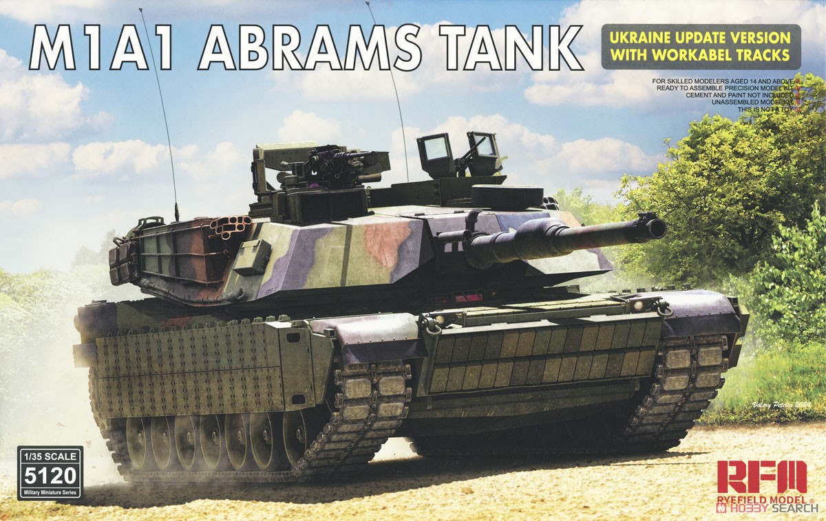 Rye Field 5120 1:35 Scale  M1A - Model Kit Ukraine recension och pris
