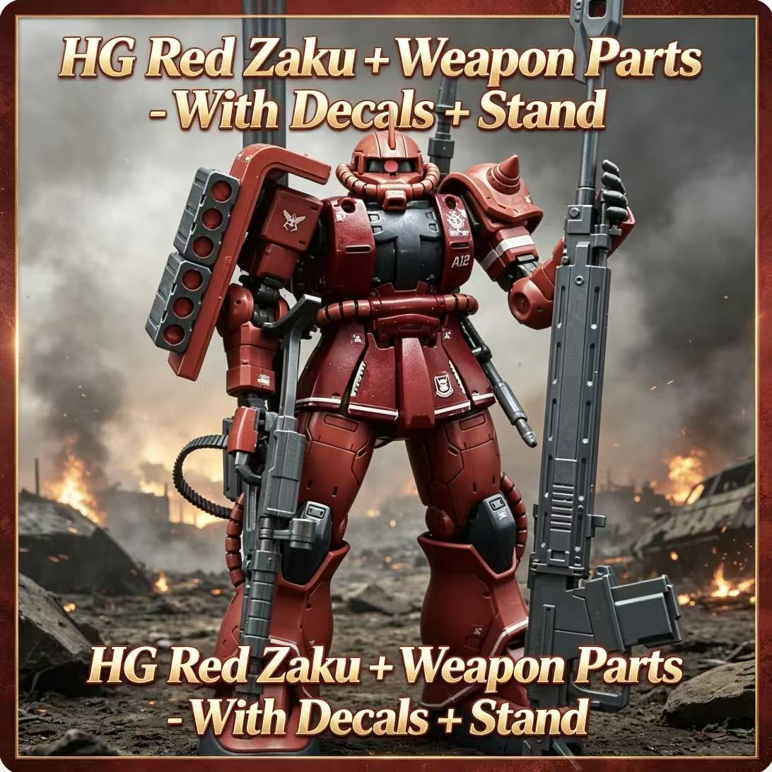 024HG Char's Custom Old Type R - Model Kit Zaku recension och pris