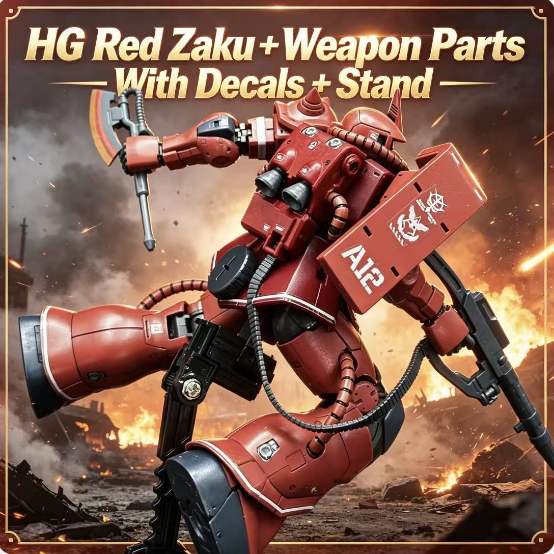 024HG Char's Custom Old Type R - Model Kit Zaku recension och pris