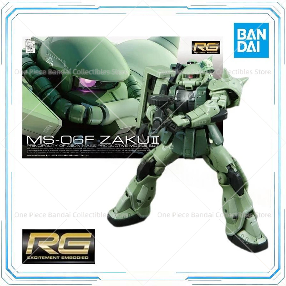 Bandai RG 1/144 MS-06F Zaku II - Bandai Model Gundam Rg recension och pris