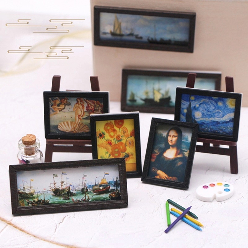 8Pcs/Set 1:12 Dollhouse Miniat - Model Kit Vintage recension och pris