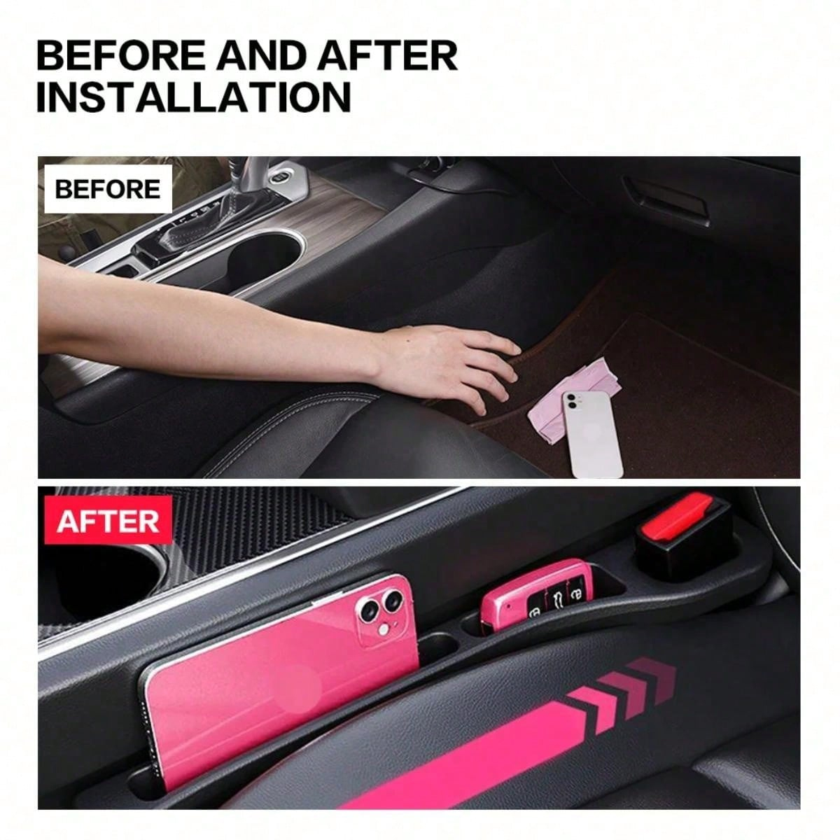 Car Seat Gap Filler Side Seam  - Model Kit Mobil recension och pris