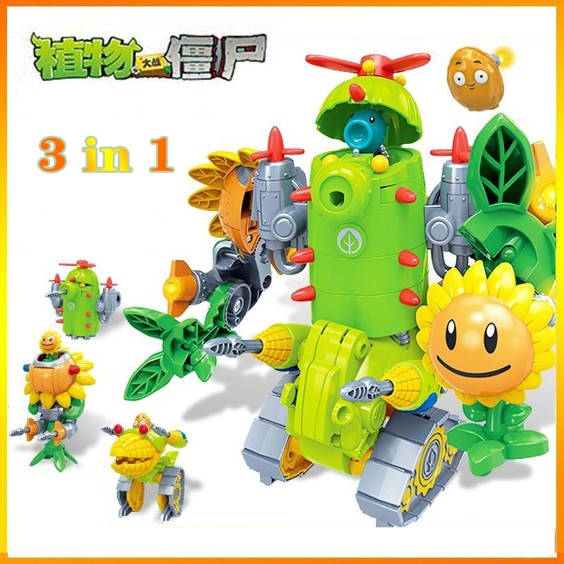 2024 New Plants Vs. Zombies Ro - Model Kit Zombie recension och pris