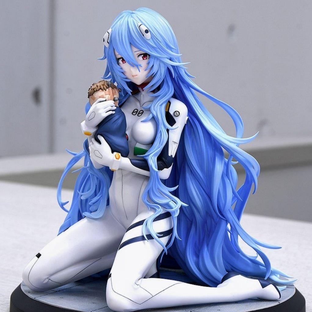 Rei Ayanami Kneeling Figure -  - Model Kit Evangelion recension och pris