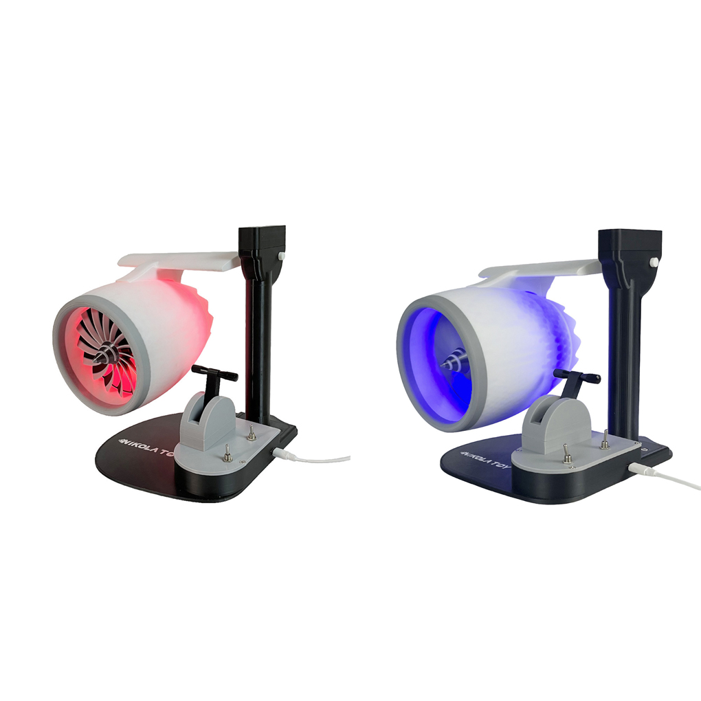 USB JetFan Desktop Turbofan En - Model Kit Jet Engine recension och pris